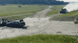 tank-goes-through-car.gif